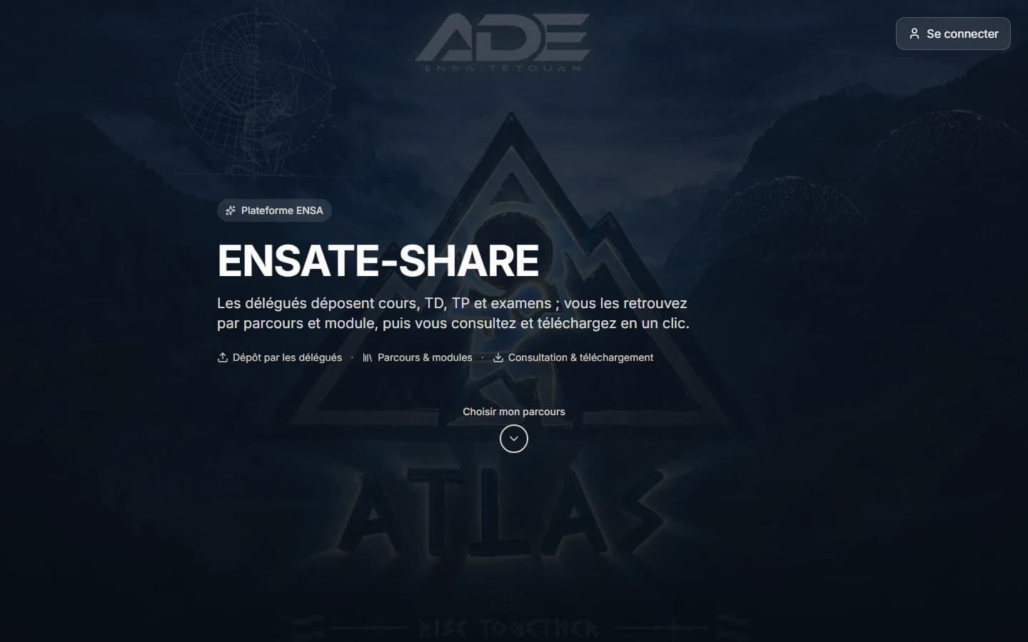 ENSATE-SHARE – Partage de documents pédagogiques